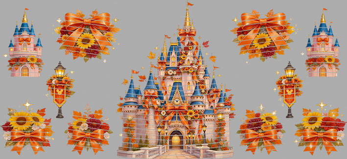16oz Disney style-D-3317